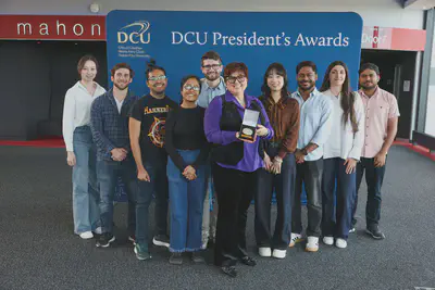 Sharing the Moment: The Giordani Group Celebrates Prof Giordani’s Award