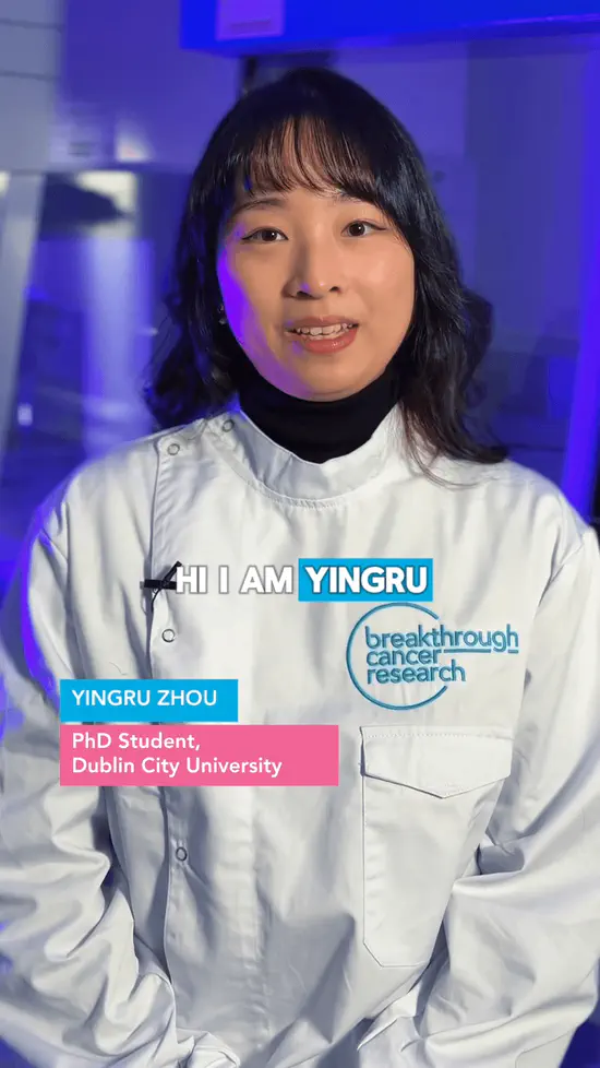 Breakthrough Cancer Research Video Feature: Yingru Zhou