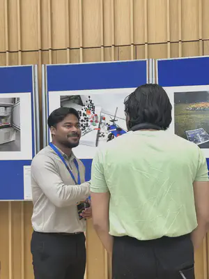 Aravind Kannoth Anilkumar presented our latest work at the event