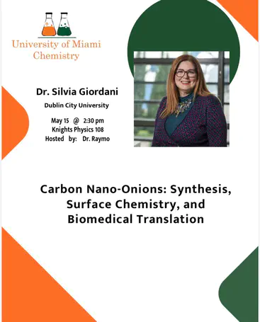 Prof. Silvia Giordani Delivers Invited Seminar at Her Alma Mater, the University of Miami