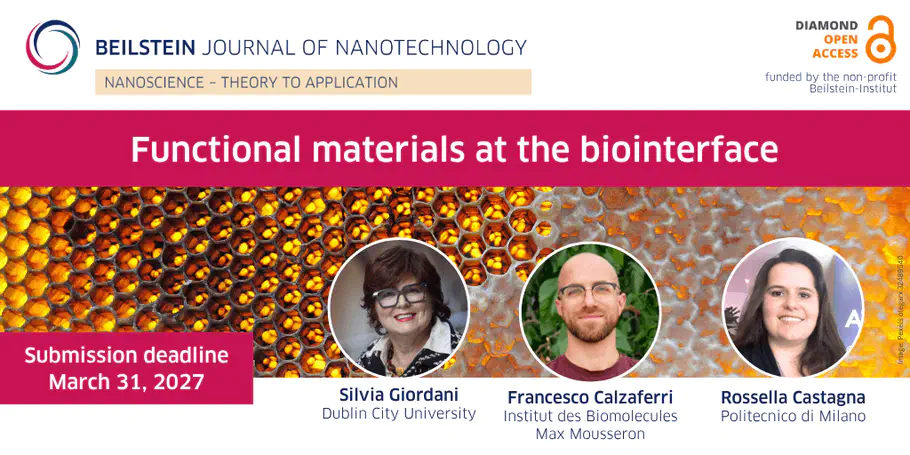 Call for Contributions: Functional Materials at the Biointerface