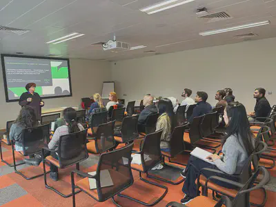 Prof. Silvia Giordani gives the welcome address